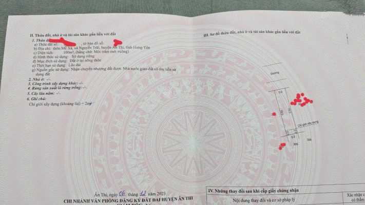Đầu tư siêu lợi nhuận lô đất đẹp nhất Ân Thi, Hưng Yên