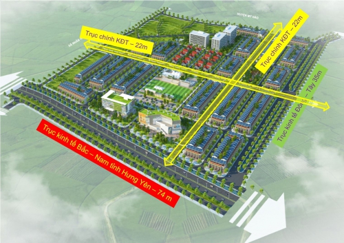 Shophouse trục chính KĐT Yên Sơn, kinh doanh đỉnh, 90m² giá đầu tư