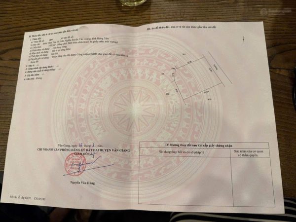 Bán đất tại ĐT 377, Liên Nghĩa, Văn Giang, Hưng Yên, giá cực chất 40 triệu/m2, 64.6m2