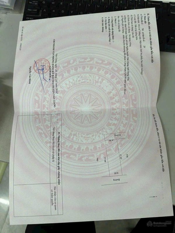 Bán lô đất 103,3m tại CD Quán Trạch, Liên Nghĩa , Văn Giang, đường hơn 3m ô tô vào thoải mái