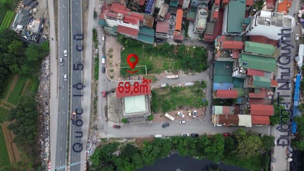 69,8m 2 mặt tiền cực đẹp, Thị Trấn Như Quỳnh-Văn Lâm-Hưng Yên