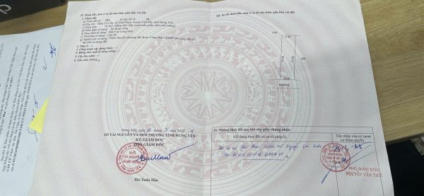 Bán 76.5m2 BDS giá trị thực tại Thôn Tử Cầu, Giai Phạm, Yên Mỹ