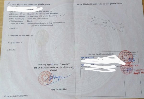 Chính chủ cần bán 539m² trung tâm xã Cửu Cao, Văn Giang - Mặt tiền rộng, đường ô tô tránh