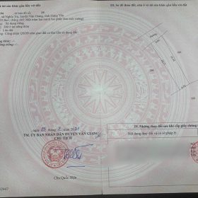 Bán đất 122,8m² trục chính kinh doanh Nghĩa Trụ, Văn Giang – Gần VHO, giá chỉ 39 triệu/m²