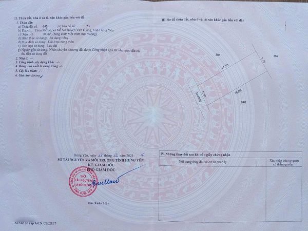 Bán 100m2 đất tại Phú Thị, Mễ Sở ô tô vào tận đất giá tốt