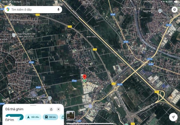 BÁN ĐẤT 800M2 (40M MT) có hành lang trước sau +1000M2 ĐƯỜNG 383 GẦN KCN TÂN DÂN, DT379 ,39A, CT 5B