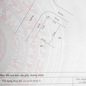 Siêu phẩm lô góc đấu giá Yên Hoà - Yên Mỹ, giáp đường 379 gần Vành Đai 4 và chợ đầu mối Sông Hồng
