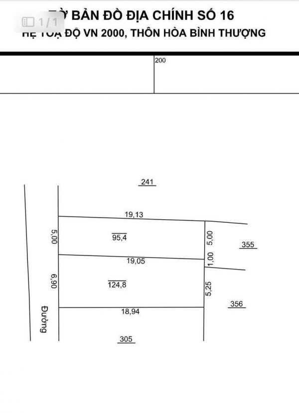 Bán gấp 95m² đường nhựa ô tô tránh, giá siêu tốt do gia chủ cần tiền