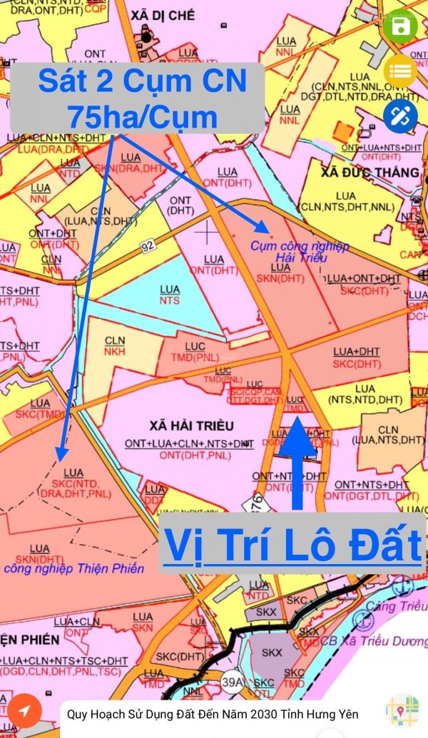 Chính chủ bán lô đất 125m2, mặt tiền 5m, Hải Triều - Tiên Lữ - Hưng Yên, nhỉnh 2 tỷ