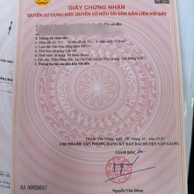 Cần bán lô góc 73,6m2 đất Nhân Nội, Tân Tiến, Văn Giang, đường 4m oto vào tận đất