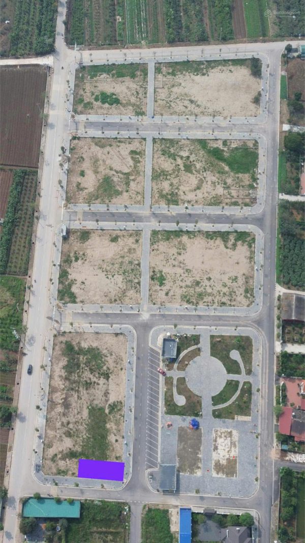 Đấu giá tân dân khoái châu view công viên 113,5m2, mặt tiền hơn 25m, hậu 5,8m