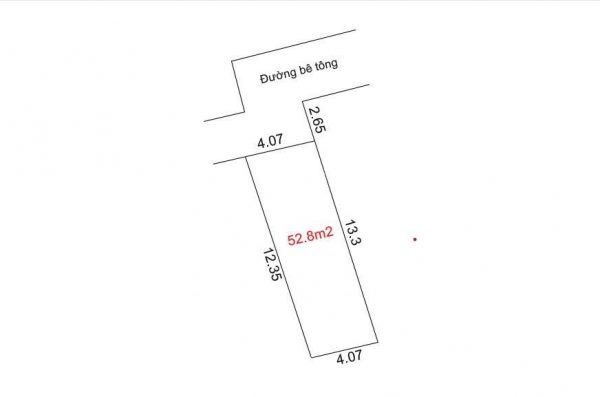BÁN 52,8m2 TÀI CHÍNH NHỈNH 1 TỶ ĐÓN SÓNG VÀNH ĐAI 4, Vị trí đẹp, tiềm năng tăng giá mạnh mẽ