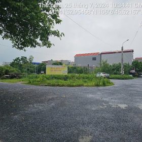 Chính chủ bán đất thổ cư 80m² áp góc ngã 5 Cánh Đồng Quan, Tiên Lữ – vị trí kinh doanh siêu đẹp