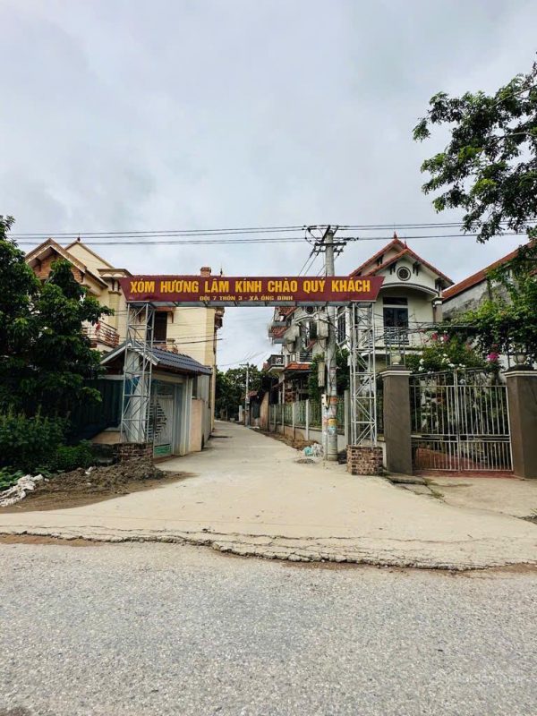 Bán đất 100m² Hương Lâm, Ông Đình, Khoái Châu – giá siêu tốt chỉ 1,98 tỷ