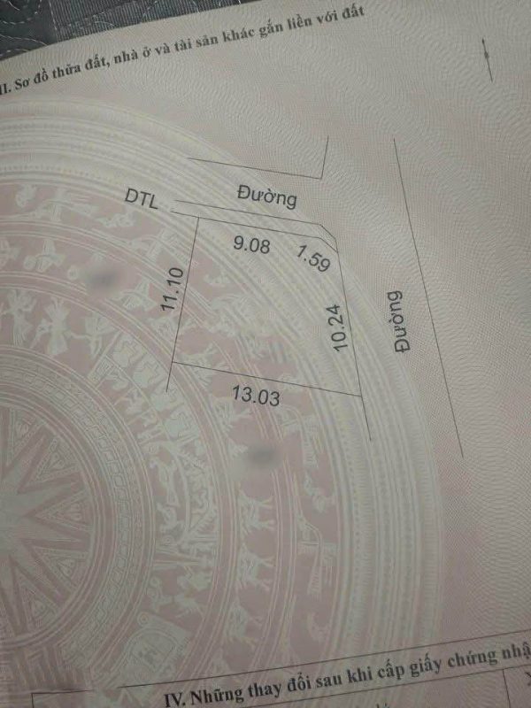 Bán đất 127,5 m² đấu giá Xuân Quan, Văn Giang, Hưng Yên